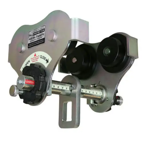 OZ Lifting OZ05PBTA-OBH Push Beam Trolley 1/2 Ton Capacity