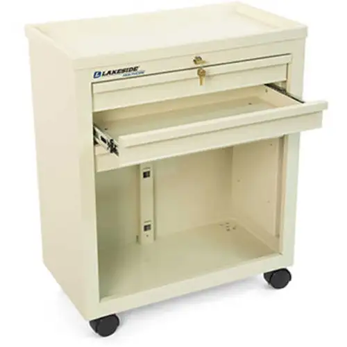 Lakeside ¬Æ BV06 Classic 3-Drawer Medical Bedside Cart Key Lock