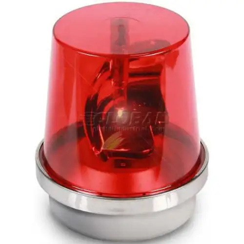 Edwards Signaling 52R-N5-40Wh Baliza giratoria roja 120V Ac