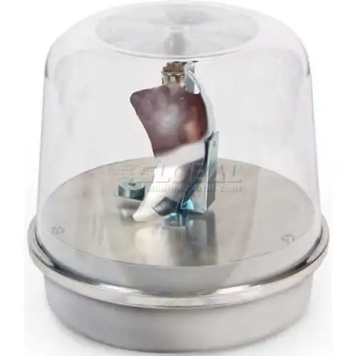 Edwards Signaling 58C-N5-100Wh Rotating Beacon 100Wh Clear 120V Ac
