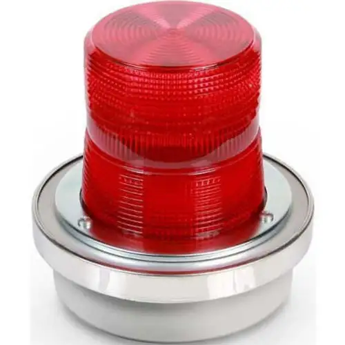 Edwards Signaling 50R-N5-40Wh Baliza intermitente roja 120V Ac
