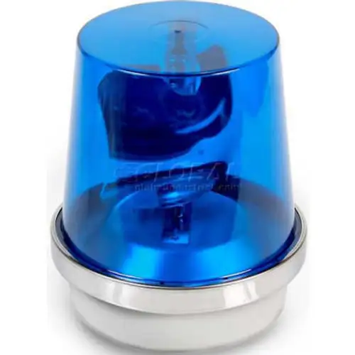 Edwards Signaling 52B-N5-40Wh Baliza giratoria azul 120V Ac
