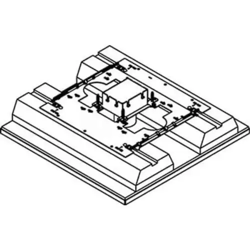 Wiremold 8801S-FC Omni Series 1-Gang Floor Fire Classified Flush