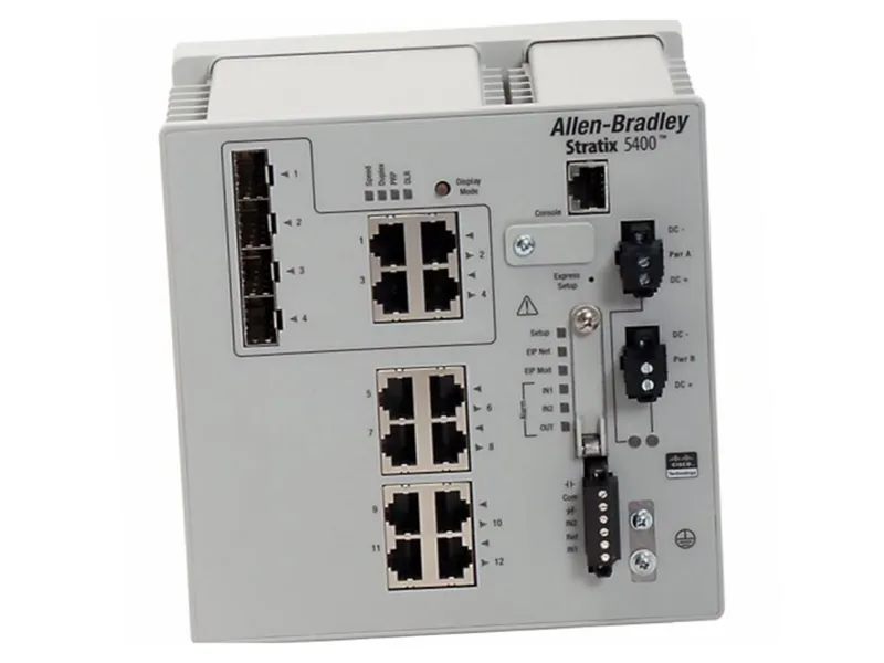 ALLEN BRADLEY 1783-HMS8TG4CGN PLC模組/機架