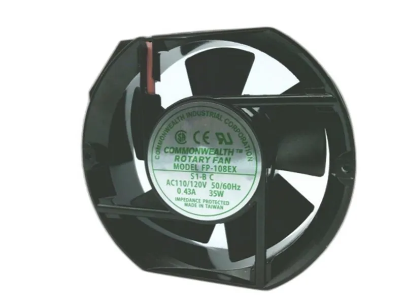 COMMONWEALTH IND FP-108EX-S1-B-C Wentylator/Chłodzenie do panelu sterowania