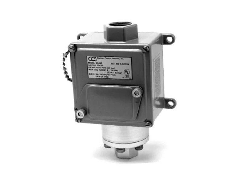 Interruttore di pressione 604D1 di CUSTOM CONTROL SENSORS