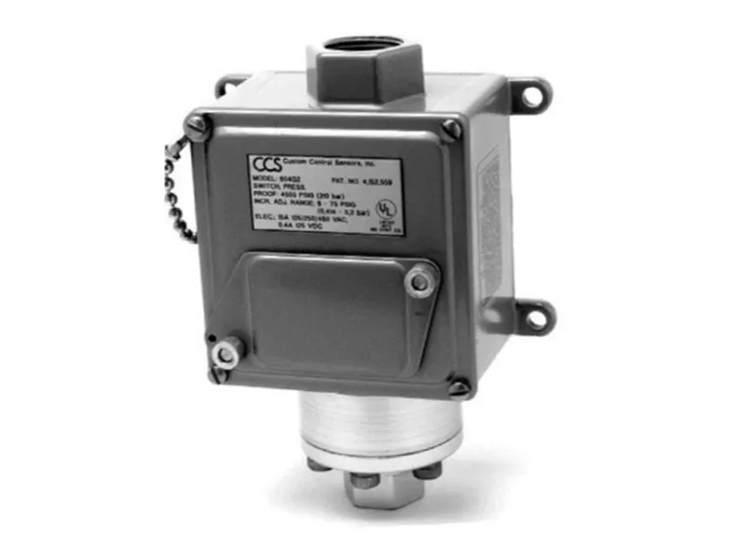 Interruttore di pressione CUSTOM CONTROL SENSORS 604G2