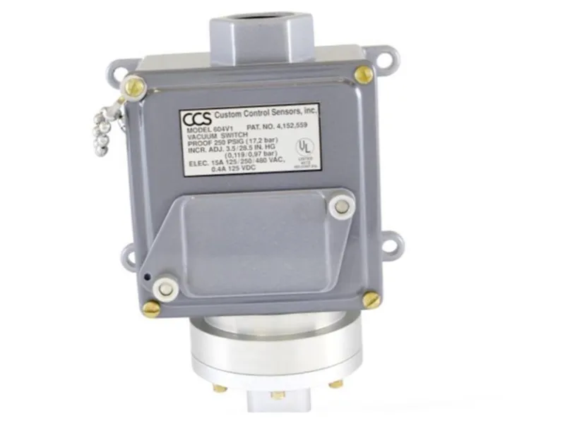 Interruttore di pressione 604V1 di CUSTOM CONTROL SENSORS