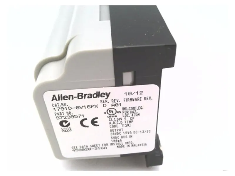 ALLEN BRADLEY 1791D-0V16PX PLC模組/機架