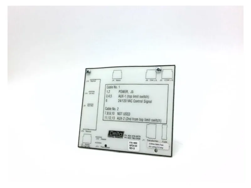 Płyta PLC/rozszerzająca DELTA CONTROLS 1650