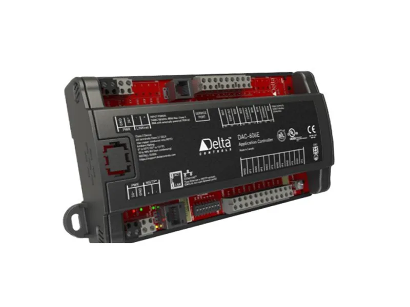 Płyta systemu sterowania HVAC DAC-606E firmy DELTA CONTROLS