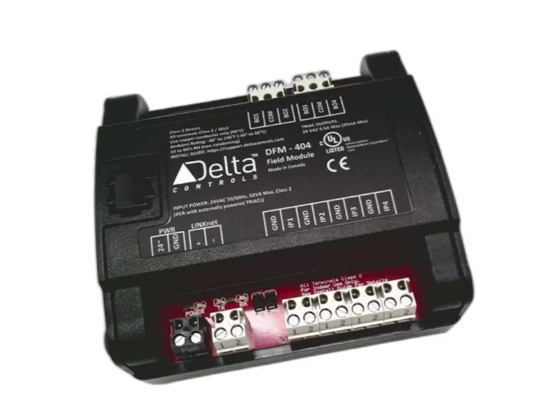 Moduł PLC/Rack DFM-404 firmy DELTA CONTROLS