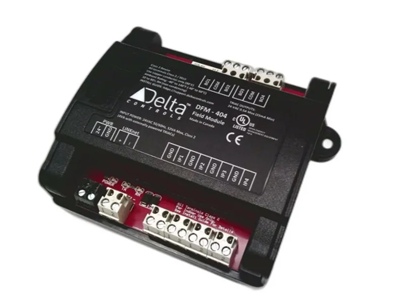 Moduł PLC/Rack DFM-404 firmy DELTA CONTROLS