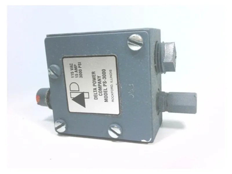 DELTA POWER CO VALVES PS-3000 Czujnik/Wyłącznik/Przetwornik Ciśnienia Hydraulicznego