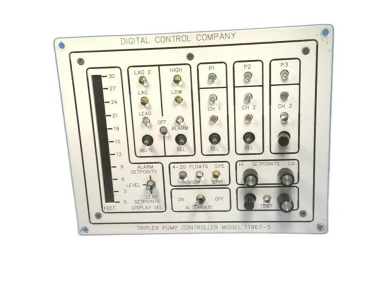 แผงควบคุมปั๊ม DIGITAL CONTROL COMPANY 11946