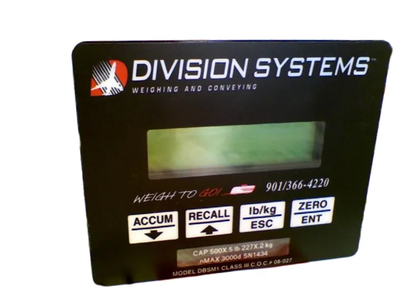 DIVISION SYSTEMS DBSM1鍵盤/按鍵板