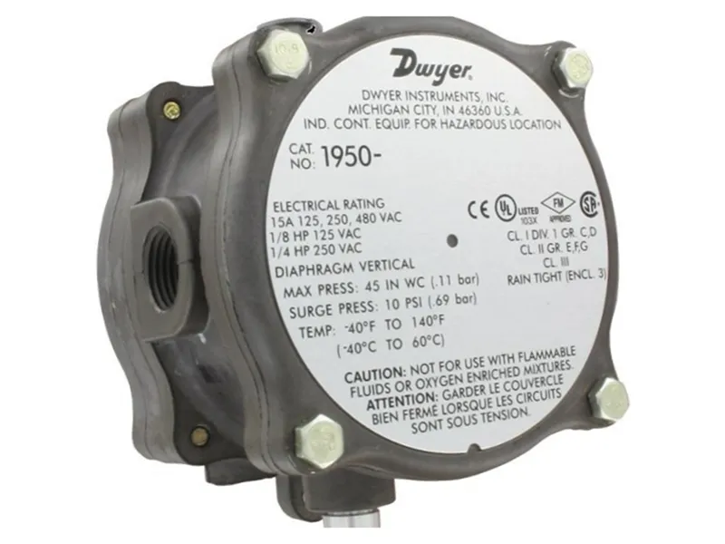 1950-10-2F Pressure Switch by DWYER