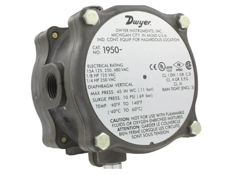 1950-20-2F Pressure Switch by DWYER