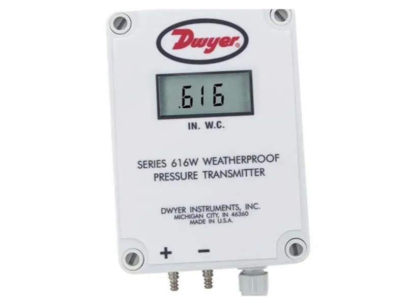 616W-4-LCD Pressure Transmitter by DWYER