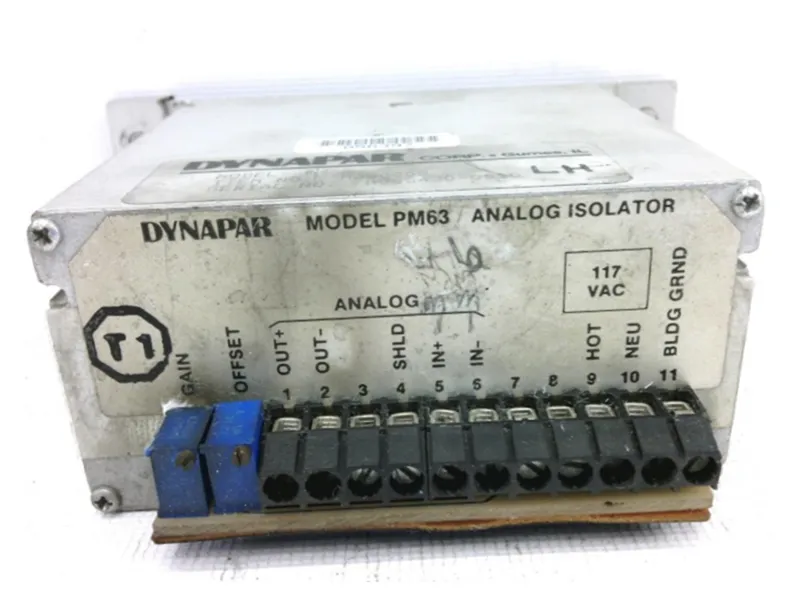 Condizionatore di segnale/Trasmettitore DYNAPAR PM-63