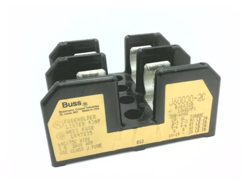 COOPER BUSSMANN J60030-2C保險絲座