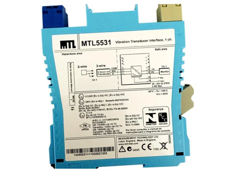 MTL5531信號調節器/變送器 由CROUSE HINDS - MTL製造