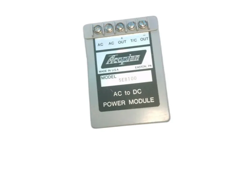 แหล่งจ่ายไฟ/ตัวแปลงแรงดันสำหรับติดตั้งบอร์ด PC ACOPIAN 5EB100