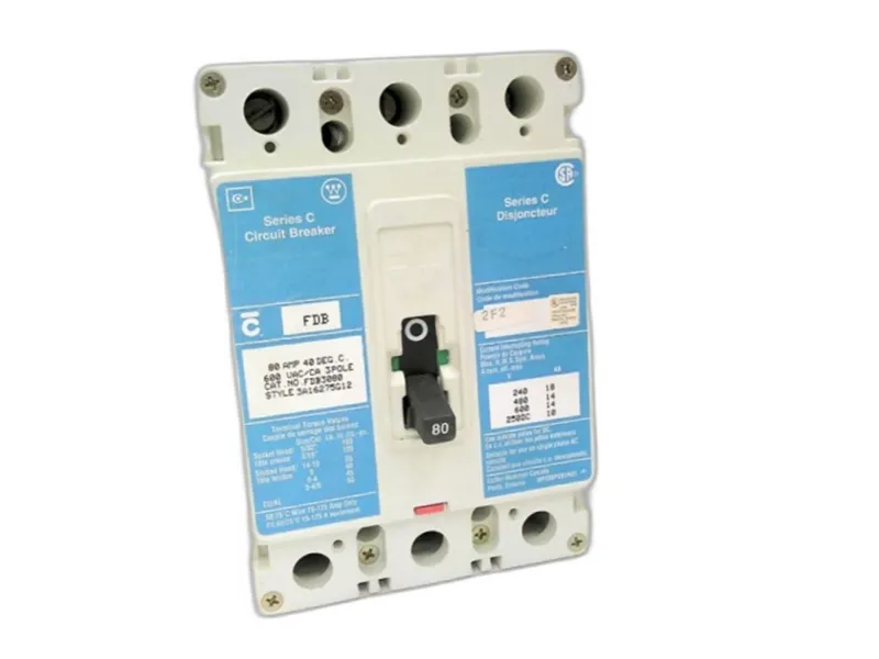FDB3080 Molded Case Circuit Breaker by EATON CORPORATION