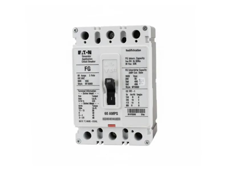 FG3060 Molded Case Circuit Breaker by EATON CORPORATION