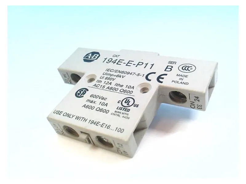 ALLEN BRADLEY 194E-E-P11輔助接點