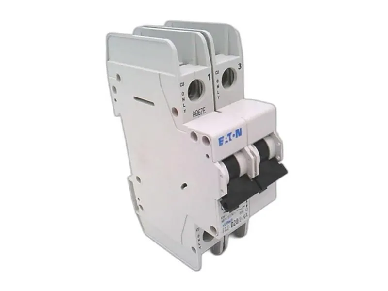 FAZ-D20/2-NA Din Rail Mount Circuit Breaker by EATON CORPORATION