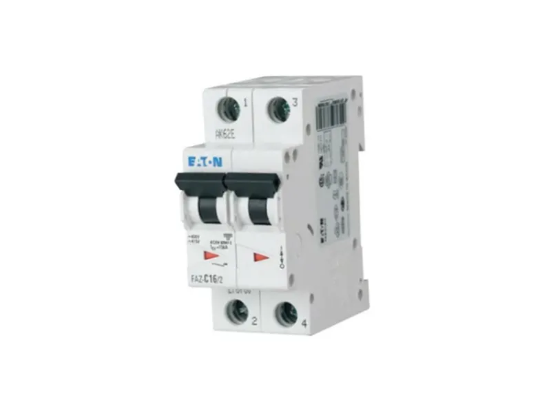 FAZ-D4/2 Din Rail Mount Circuit Breaker by EATON CORPORATION
