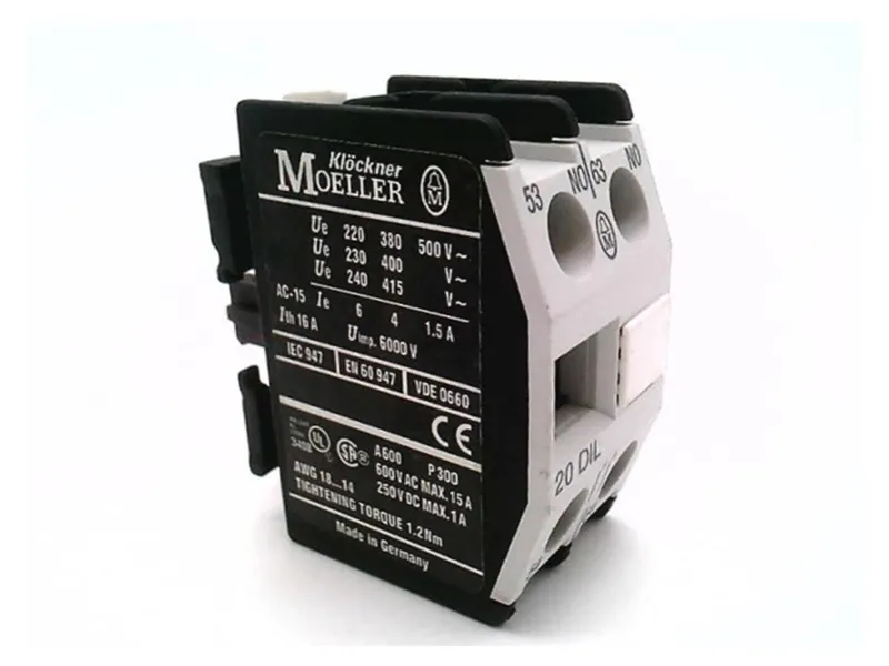 KLOCKNER MOELLER 20DIL輔助觸點