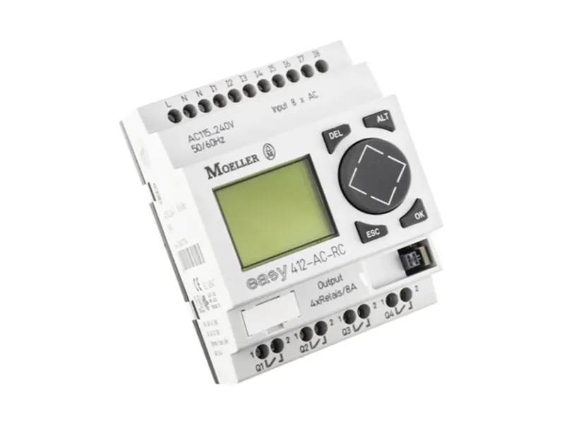 KLOCKNER MOELLER製造的EASY412-AC-RC磚式PLC