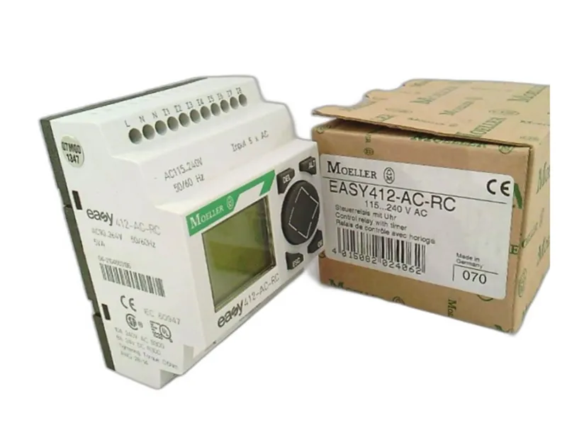 KLOCKNER MOELLER製造的EASY412-AC-RC磚式PLC