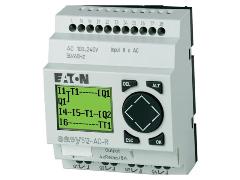 KLOCKNER MOELLER生產的EASY512-AC-R VDC邏輯I/O模組