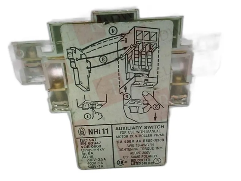 KLOCKNER MOELLER NHI-11輔助觸點