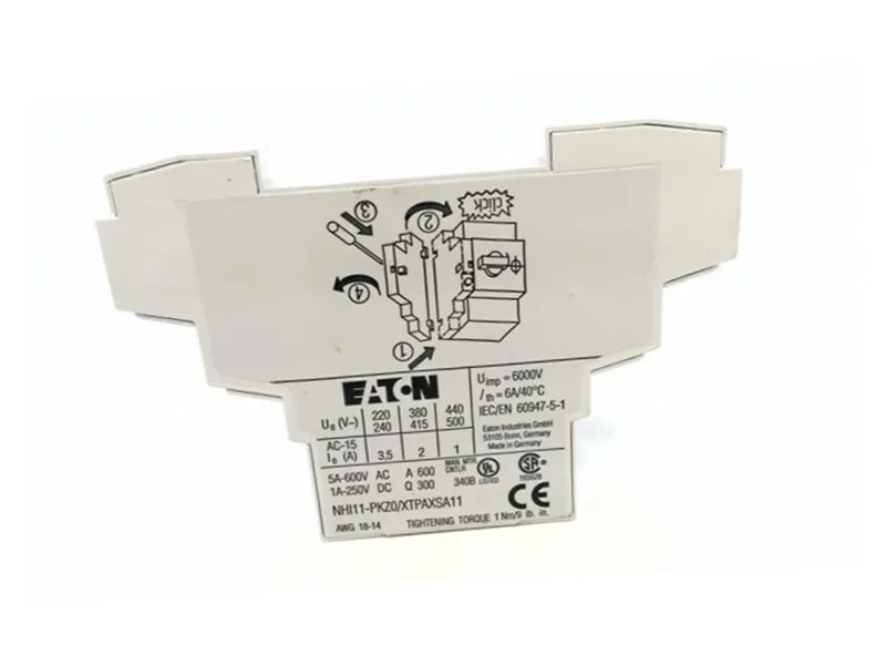KLOCKNER MOELLER NHI11-PKZ0/XTPAXSA11輔助觸點
