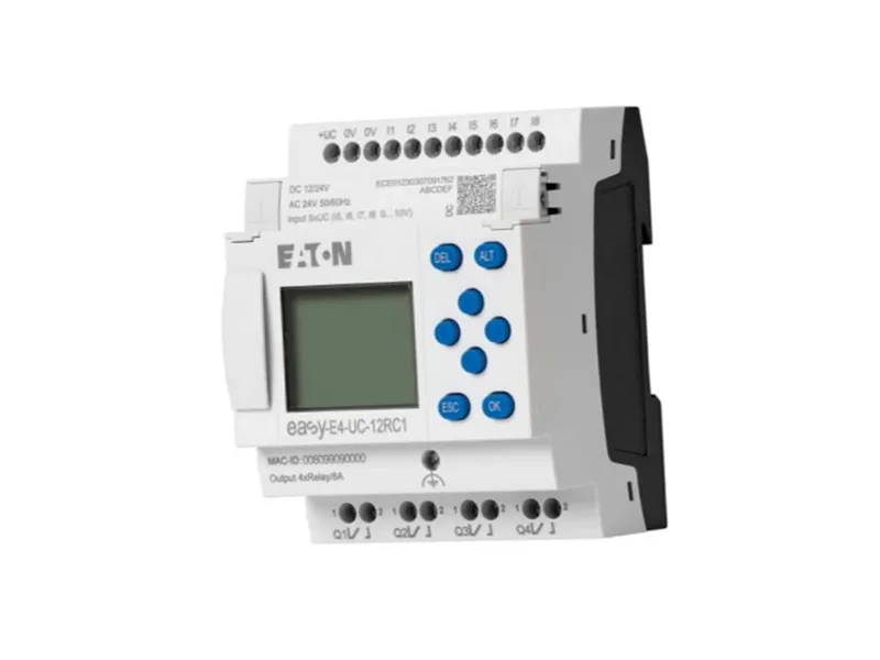 MOELLER ELECTRIC生產的EASY-E4-UC-12RC1 PLC模組/機架