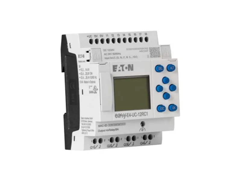 MOELLER ELECTRIC生產的EASY-E4-UC-12RC1 PLC模組/機架