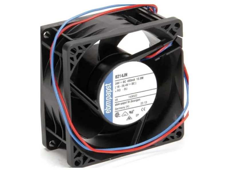 EBM PAPST 8214JN Ventilator/Thermisch beheer voor bedieningspaneel