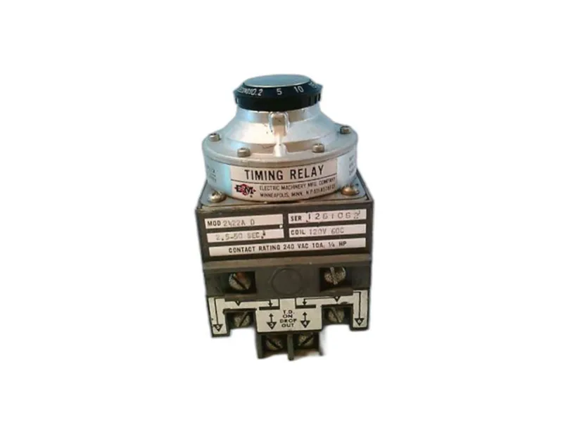 ELECTRIC MACHINERY 2422AD時間延遲繼電器