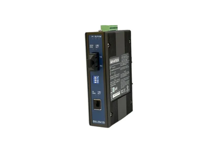 ADVANTECH EKI-2541SI-AE Ethernet to Single-mode Fiber Media Converter