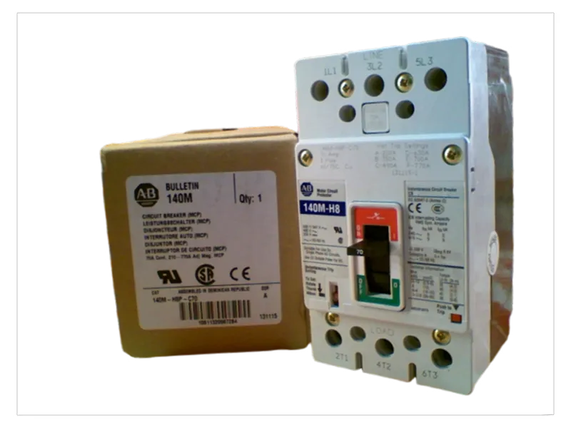 ALLEN BRADLEY 140M-H8P-C70塑殼斷路器