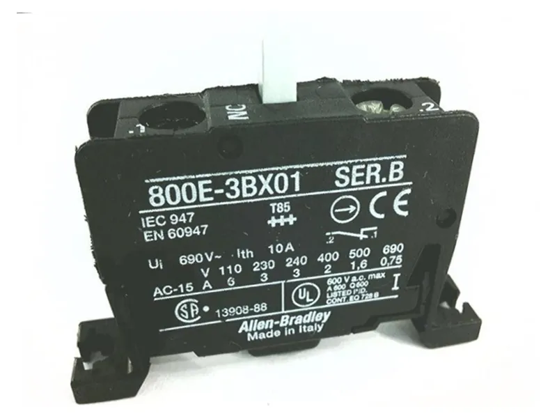 ALLEN BRADLEY 800E-3BX01 配件/燈泡/帽/接觸器/變壓器