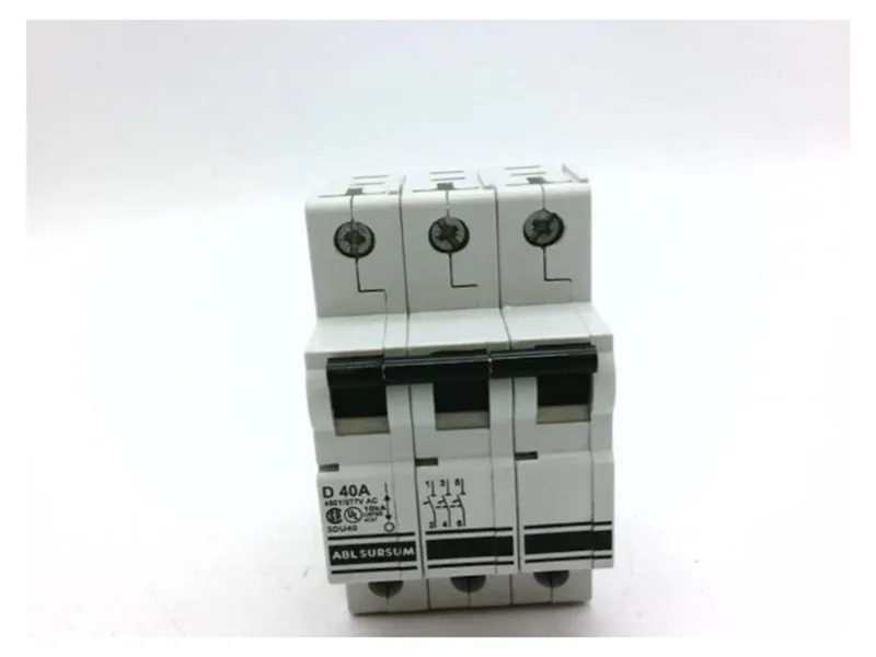 3DU40 Din Rail Mount Circuit Breaker by ALTECH CORP