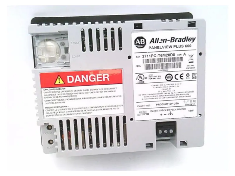 ALLEN BRADLEY 2711PC-T6M20D8 操作員界面