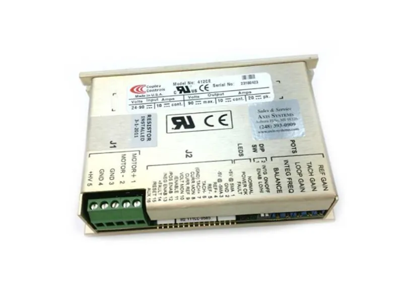COPLEY CONTROLS 412CE Servo sürücü/servo kontrol