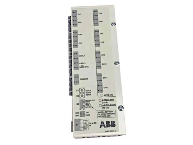 ABB ASEA BROWN BOVERI APBU-44CE PLC模組/機架