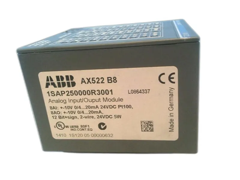 ABB ASEA BROWN BOVERI AX522 B8 VDC邏輯I/O模組